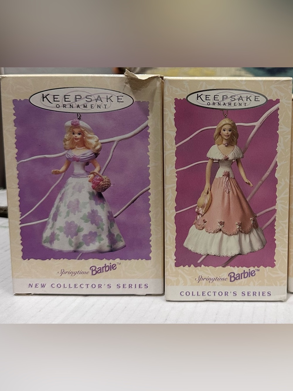 Hallmark Keepsake Barbie Ornament Set of 2
